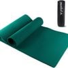 Yogarise 6mm Anti-Skid Yoga Mat with Carry Bag, Eco-Friendly, Water-Resistant, Non-Toxic, Super Soft,(Bottle Green)
