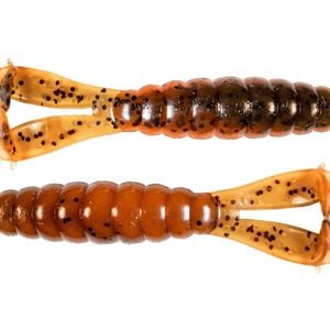 ZMan Billy GOAT 4.25" Soft Plastic Fishing Lure?#Green Pumpkin Orange