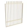 ProtectorAl 800 - 1200 x 1500mm Primrose Aluminium Spear Top Pool Gate With Mid Rail