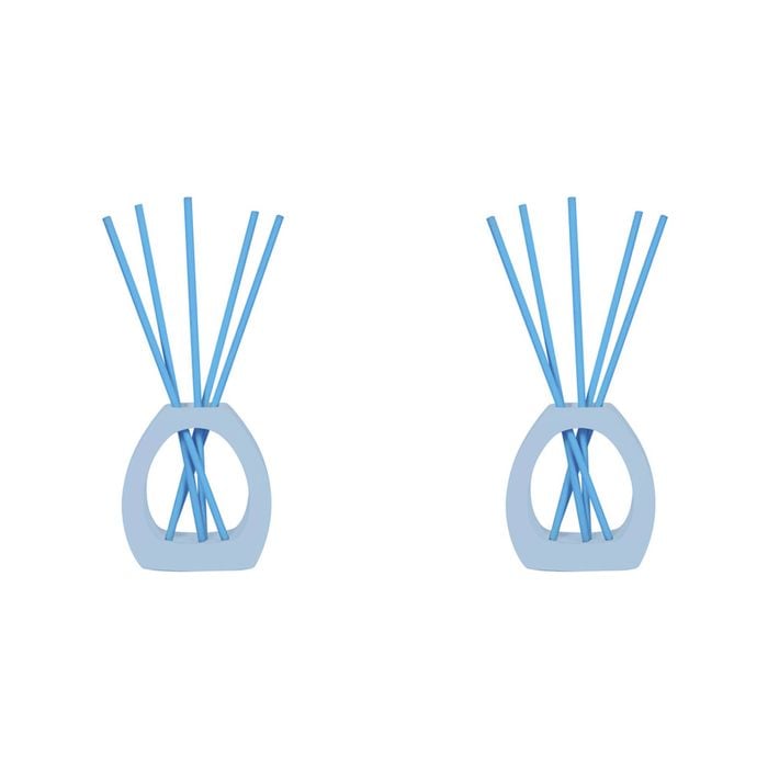 2x Arome Ambiance Arch Series Liquidless Reed Diffuser Set Summer Mint Scent