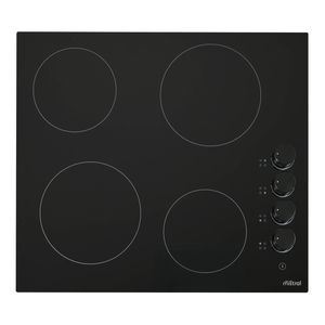 Mistral 60cm 4 Zone Knob Control Ceramic Cooktop
