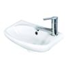 Stylus Symphony Mini Wall Basin with 1 Tap Hole