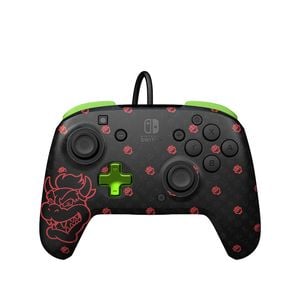 Pdp Gaming REMATCH GLOW Wired Controller For Nintendo Switch - Bowser
