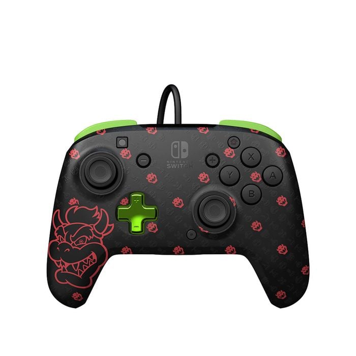 Pdp Gaming REMATCH GLOW Wired Controller For Nintendo Switch - Bowser