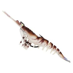 Zerek Live Cherabin-145mm Pre Rigged Lumo Eyes-Colour 12 - With Bonus Jig Head