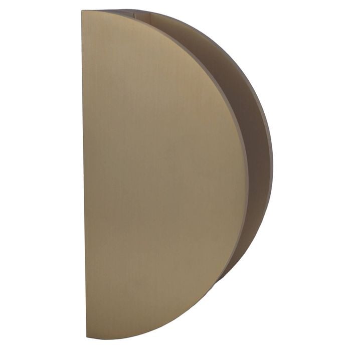 Austyle 300mm Satin Brass 1/2 Moon Entrance Handle 93993