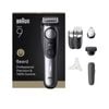 Braun Series 9 Waterproof Beard Trimmer w/ 7 Barbering Tools & Accessories BT9520