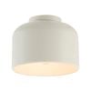 Mercator 20cm Matte White Metal Webster Batten Fix 