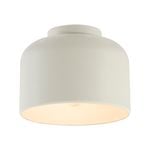 Mercator 20cm Matte White Metal Webster Batten Fix 