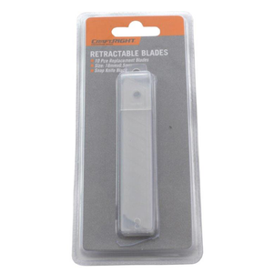 Craftright 18mm Snap Off Blade - 10 Pack