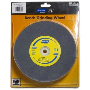 Norton 200 x 25 x 25.4mm Bench Grinding Wheel