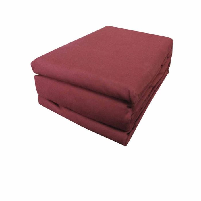 Designer Collection 100% Cotton Flannelette Sheet Set King Single 40 Cm Wall Burgundy