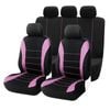Catzon Car Seat Cover Composite Sponge Universal Fit Cars Suv-pink