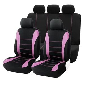 Catzon Car Seat Cover Composite Sponge Universal Fit Cars Suv-pink