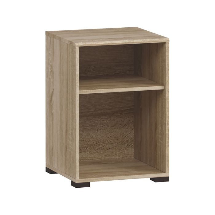 Practa Oak Bedroom Furniture Bedside Table