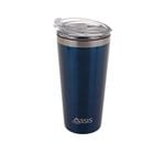 Oasis Double Wall Insulated Travel Mug with Lid 480mL Navy