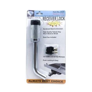 Digitel Hitch Pin Lock Security Tow Ball Bar L Type Caravan Trailer Anti Theft