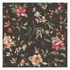 Sazanka Charcoal Floral Wallpaper 10.05m x 53cm