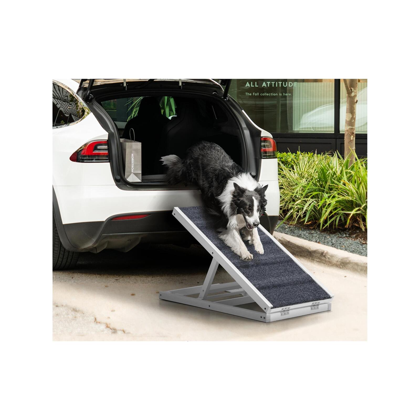Alopet 70cm Dog Pet Ramp Dogs Stairs White Bunnings Australia