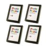 4x Unigift Timeless Special Design Photo Wooden Black Frame - 15x20cm/6x8"