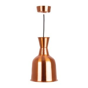 Apuro Heat Lamp Shade Brass Finish Food Warmer 330x185mm