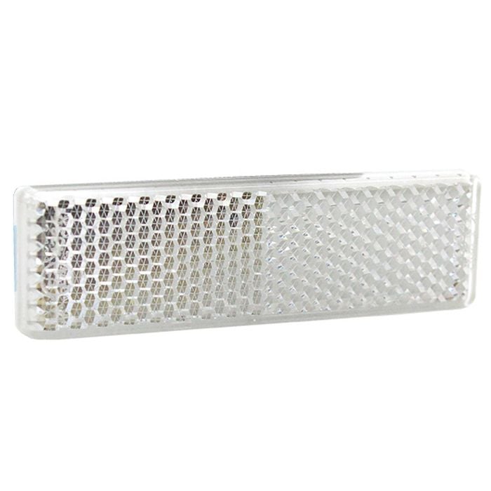 Sunrise Reflector Stick On Clear 75 X 22mm - Refc7522