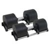 Powertrain Eon Dial Up 90kg Adjustable Dumbbells Pair - Black