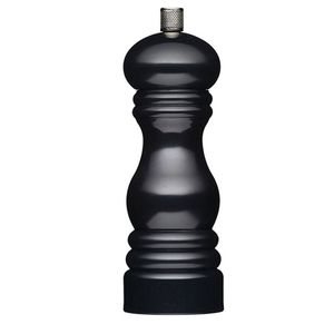Mastercraft 17cm Classic Capstan Salt / Pepper Mill Kitchen Spice Grinder Black