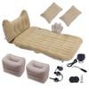 SOGA Beige Honeycomb Inflatable Car Mattress