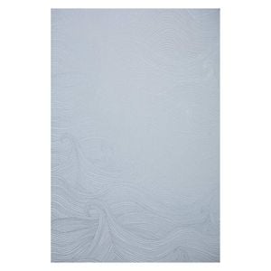 Wallpaper Trader Sea Scape Wallpaper Roll 10.05m X 52cm, Metallic Silver On White