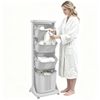 Lauft 4 Layer Laundry Basket Bathroom Multi-Layer Clothes Storage Hamper