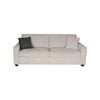 2 Seater Sofa Set Polyester Fabric Multilayer Two Pillows Individual Pocket Spring