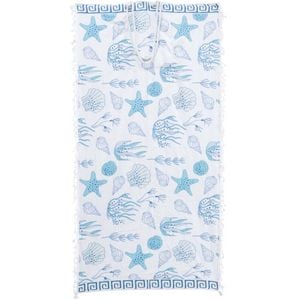 LVD Kids/Children Microfibre Beach Towel In Bag Quick-Drying 70x140cm Ocean