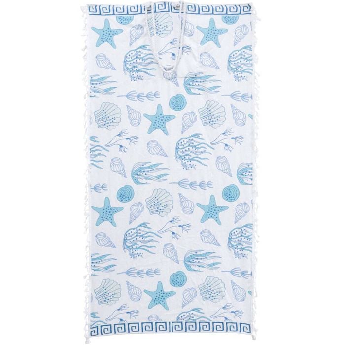 LVD Kids/Children Microfibre Beach Towel In Bag Quick-Drying 70x140cm Ocean