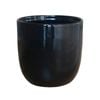 Northcote Pottery 14cm Black Ava Egg Pot