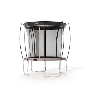 VULY Ultra 2 Small 9ft Trampoline with Enclosure - Round Kids Trampolines With Shade Cover Pro