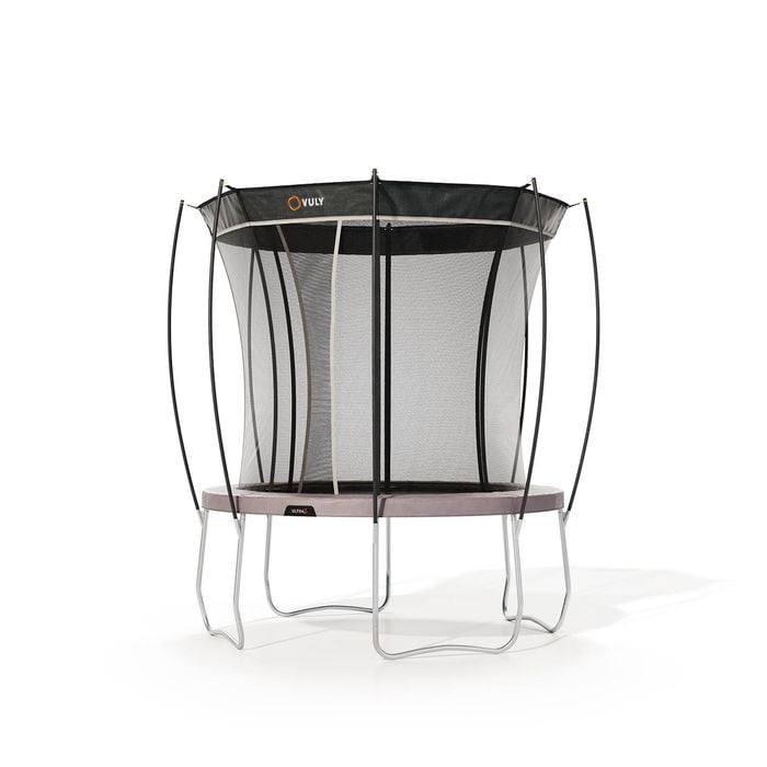 VULY Ultra 2 Small 9ft Trampoline with Enclosure - Round Kids Trampolines With Shade Cover Pro