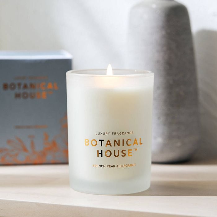 Candle French Pear & Bergamot 11.3x8.6x8.6cm Botanical House