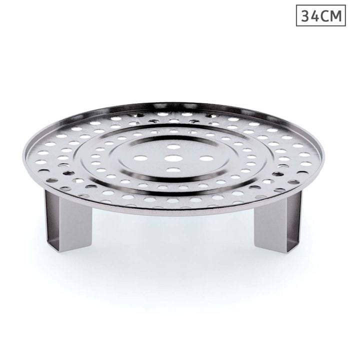 SOGA 34cm Stainless Steel Steamer Insert – Stockpot Tray