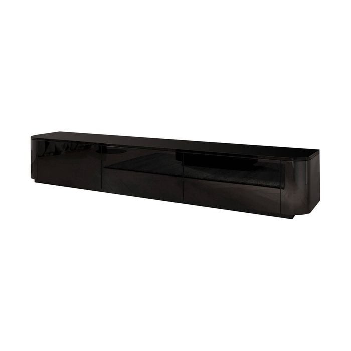 Black Sentara Floating TV Unit