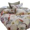 Bloomington 300TC Bahamas Taupe Reversible Cotton Quilt Cover Set Queen