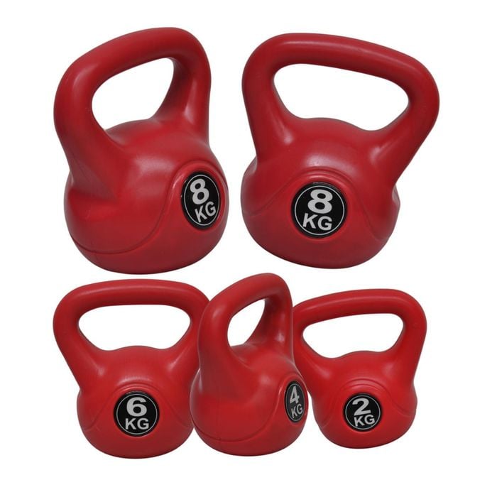 28kg Kettlebell Weight - 2+4+6+8kg+8kg