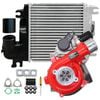 Gen1 High Flow Turbo Charger With 50mm Intercooler & Hoses For Toyota Hilux N70 D4d Kun26 1kd-ftv 3.0l 2010-2015