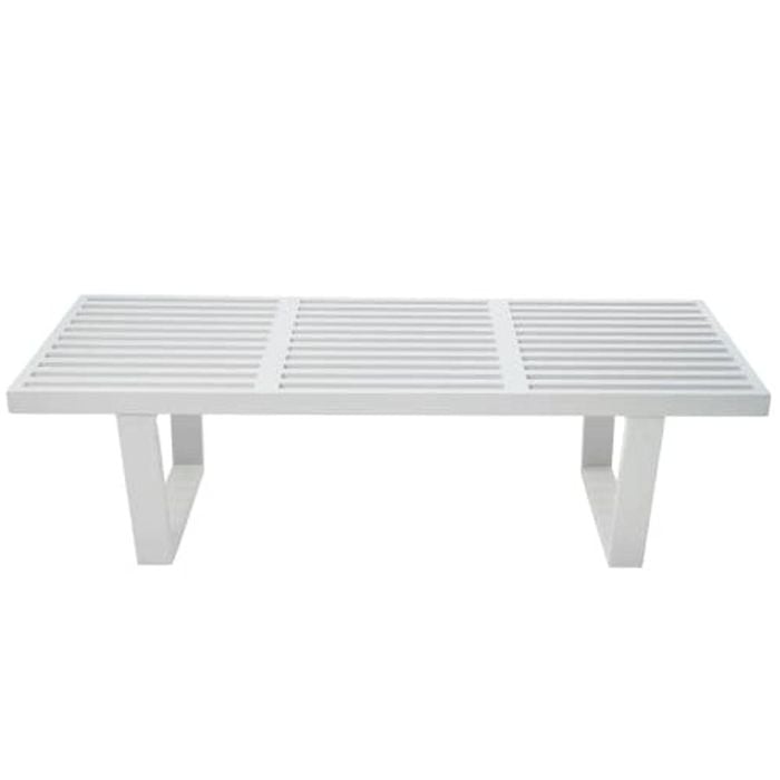 Sd House George Nelson Replica Platform Bench 152cm -  Off White