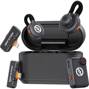 Hollyland Lark M2s Duo Wireless Microphone Ultimate Combo Kit(2 X Tx + 3 X Rx)