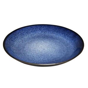 Olympia Coupe Plate Luna Midnight Blue 255mm 4 Pack Dinnerware