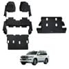 AUSGO 7D Injection Floor Mats & Boot Liner Set For Toyota LandCruiser 200 Series LC200 Altitude / VX / Sahara 2012-2021