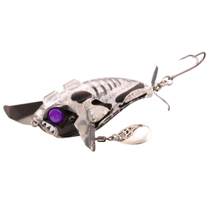 Jackall Pompadour Bakuon Custom Floating Topwater Fishing Lure Grass Frog Bone