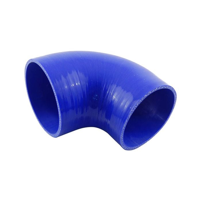Takashi Blue Silicone Hose 90 Degree Reducing Elbow 5" To 4.5" (127-114mm)