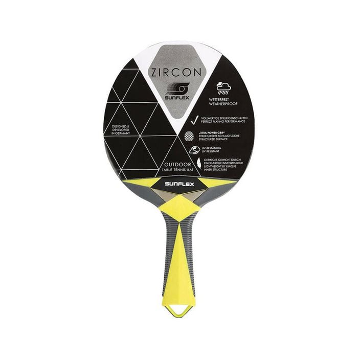 Sunflex Zircon Outdoor Model Table Tennis Bat/Paddle Weatherproof Extra Power